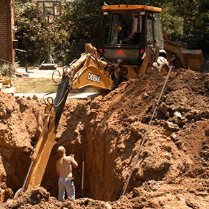 septic excavation