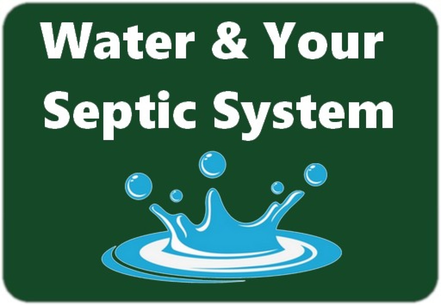 water and your septic
